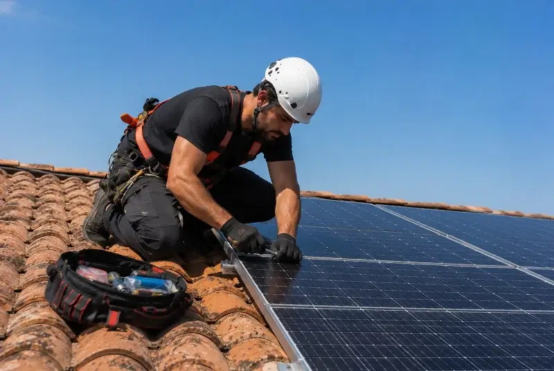 Maintenance et monitoring de panneaux solaires à Montreuil-sur-Maine